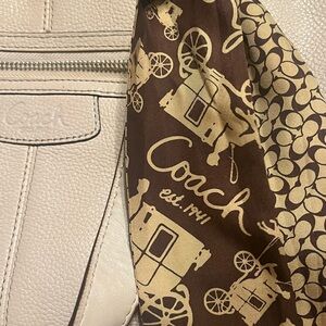 Coach Cream Elegant Design Timeless Appeal